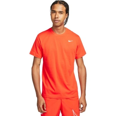 Nike DRI-FIT Pánské tréninkové tričko, oranžová, velikost