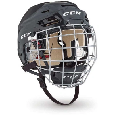 CCM TACKS 110 COMBO SR Hokejová helma, černá, velikost