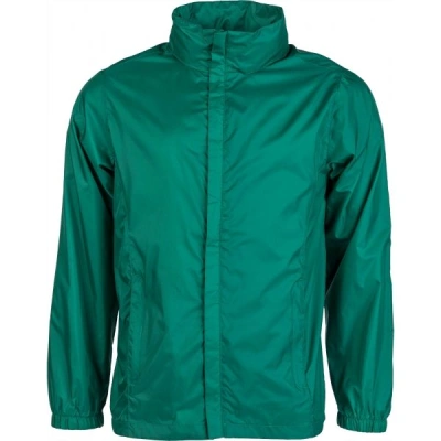 Kensis WINDY Pánská šusťáková bunda, zelená, velikost