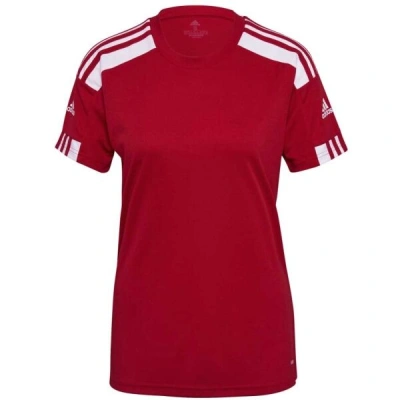 adidas SQUADRA 21 JERSEY Dámský fotbalový dres, červená, velikost