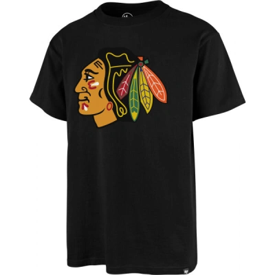 47 NHL CHICAGO BLACKHAWKS IMPRINT ECHO TEE Klubové tričko, černá, velikost