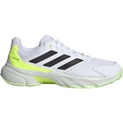 adidas COURTJAM CONTROL 3 M Pánská tenisová obuv, bílá, velikost 46 2/3