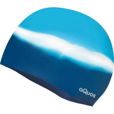 AQUOS COHO Plavecká čepice, modrá, velikost