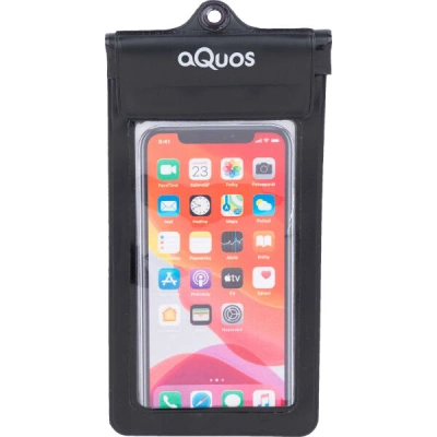 AQUOS PHONE DRY BAG Vodotěsné pouzdro na mobil, černá, velikost