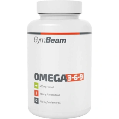 GymBeam OMEGA 3-6-9 60 CAPS Doplněk stravy, , velikost