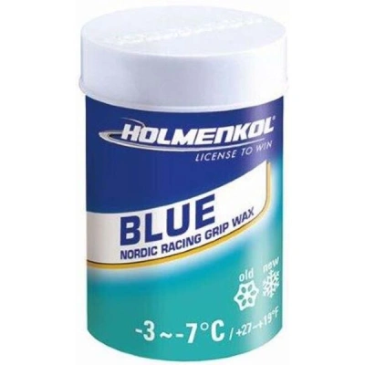 Holmenkol GRIP BLUE -3&deg;C/-7&deg;C Stoupací vosk, dummy, velikost