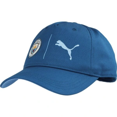 Puma MANCHESTER CAP Unisex fotbalová čepice, modrá, velikost