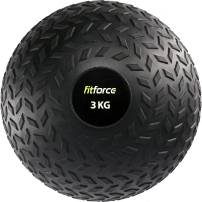 Fitforce SLAM BALL 3 KG Medicinbal, černá, velikost