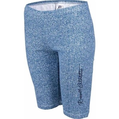 Russell Athletic BIKE PRINT JEANS Dámské šortky, modrá, velikost