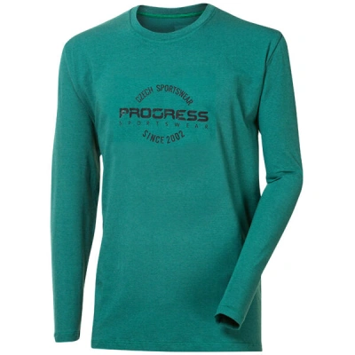 PROGRESS OS VANDAL STAMP Pánské triko s potiskem, zelená, velikost