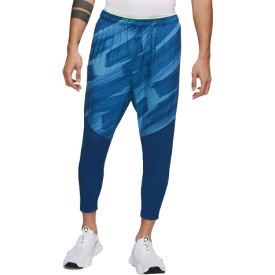 Nike DRI-FIT Pánské tréninkové kalhoty, modrá, velikost