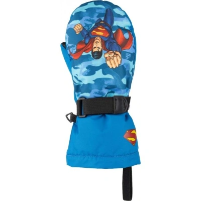 Warner Bros SUPERMAN Chlapecké zimní palčáky, modrá, velikost