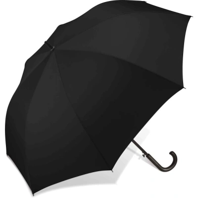 HAPPY RAIN GOLF Partnerský deštník, černá, velikost