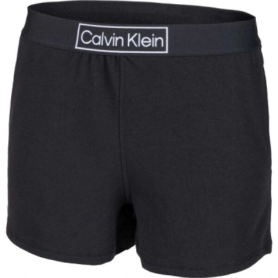 Calvin Klein REIMAGINED HER SHORT Dámské šortky na spaní, černá, velikost