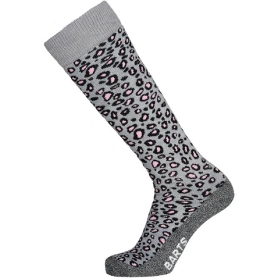 BARTS SKISOCK ANIMAL PRINT HEATHER Lyžařské ponožky, šedá, velikost