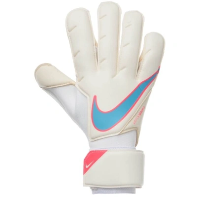 Nike VAPOR GRIP3 FA20 Pánské brankářské rukavice, bílá, velikost